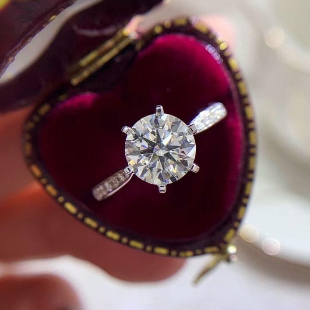 Exclusive 925 Silver Plated 3a Cz Ring For Women Fb16fa1070